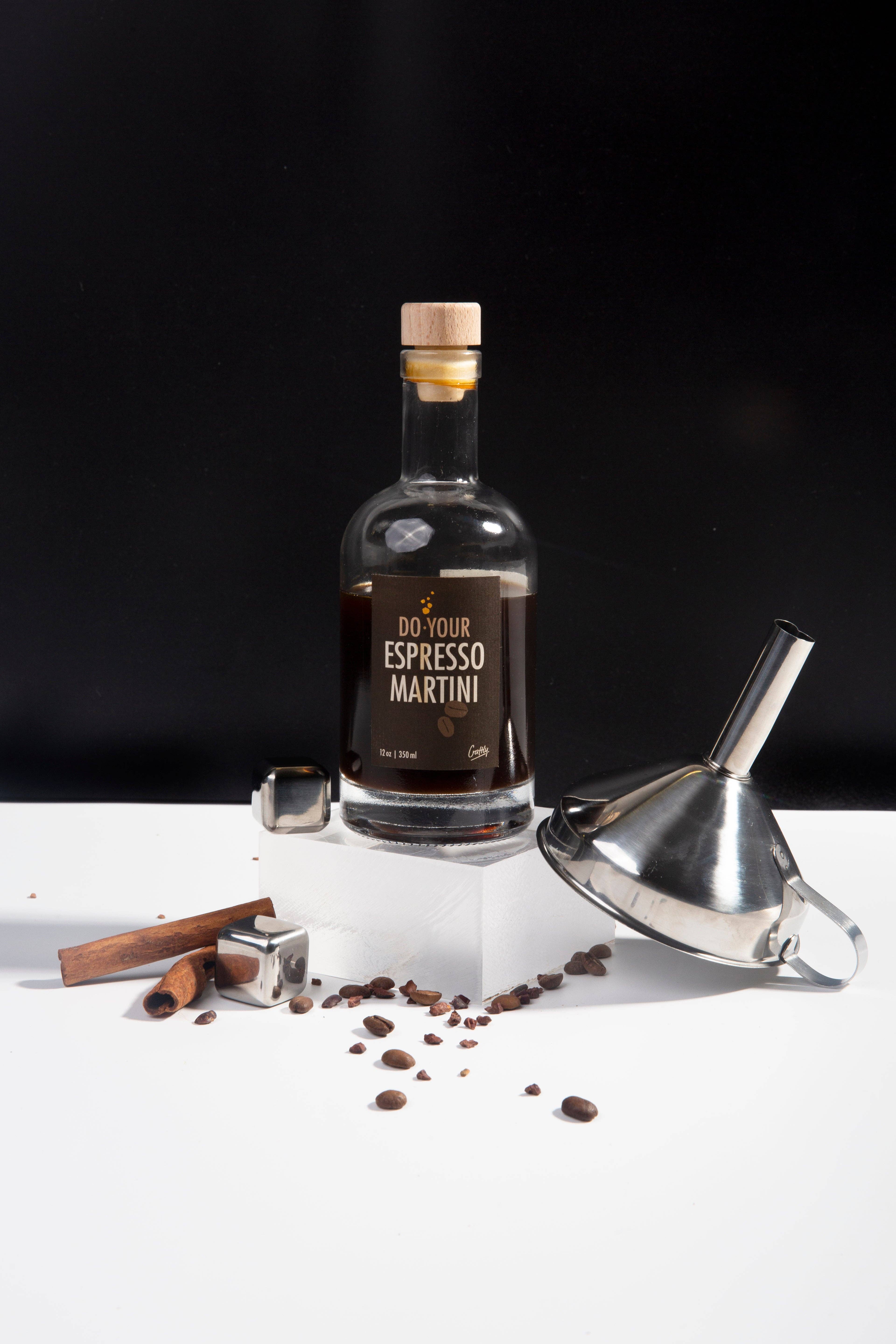 Craftly - Vente Kit de fabrication de boisson - Set unique ESPRESSO MARTINI6