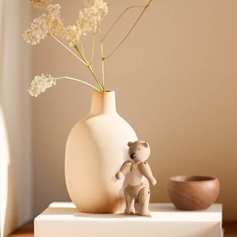 Danish Design Collective - Wholesale Decorative Tabletop Object - Kay Bojesen - Bears - Wooden Figurine - Liliput Mini or Sm2