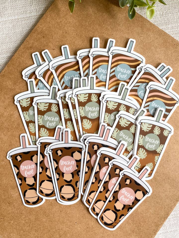 Teacher Fuel Sticker for wholesale by Created By Christine