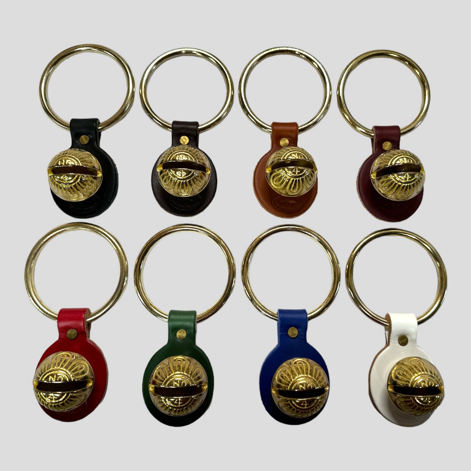 New England Bells - Wholesale Bell - Traditional Strap Bells - #4 Size Bells - 1 Bell on Strap32