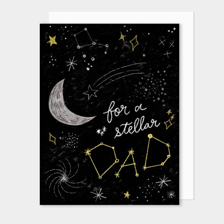 Für eine Stellar Dad Grußkarte für den Großhandel von LKD - Lily Kao Design