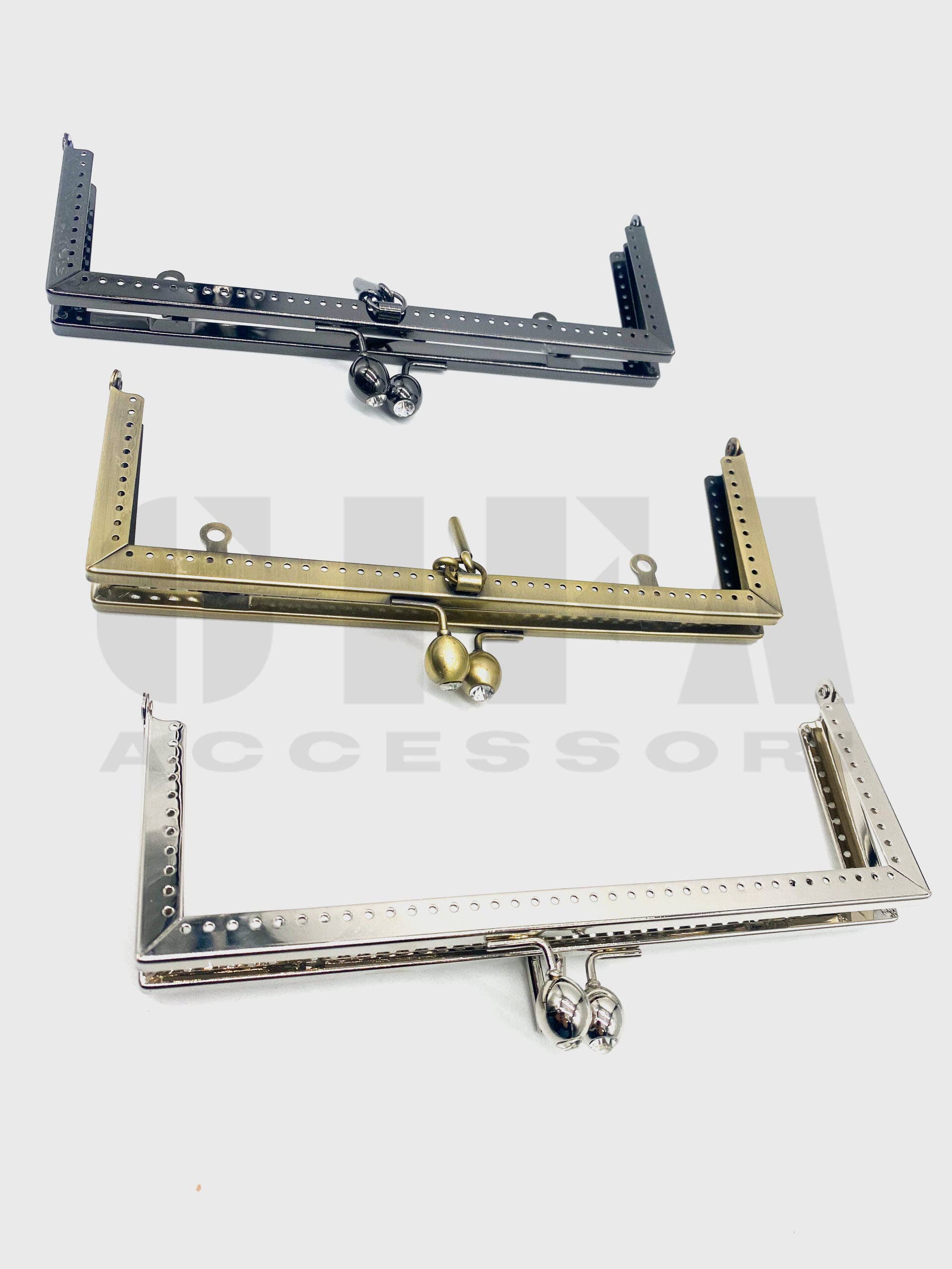 Gifa Accessori - Venta al por mayor Pinza - Clic clac rectangular Love 20 cm4