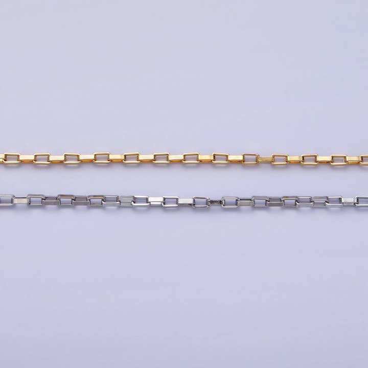 BLOWOUT 17.7" Stainless Steel Paperclip Chain Necklace for wholesale by Aim Eternal