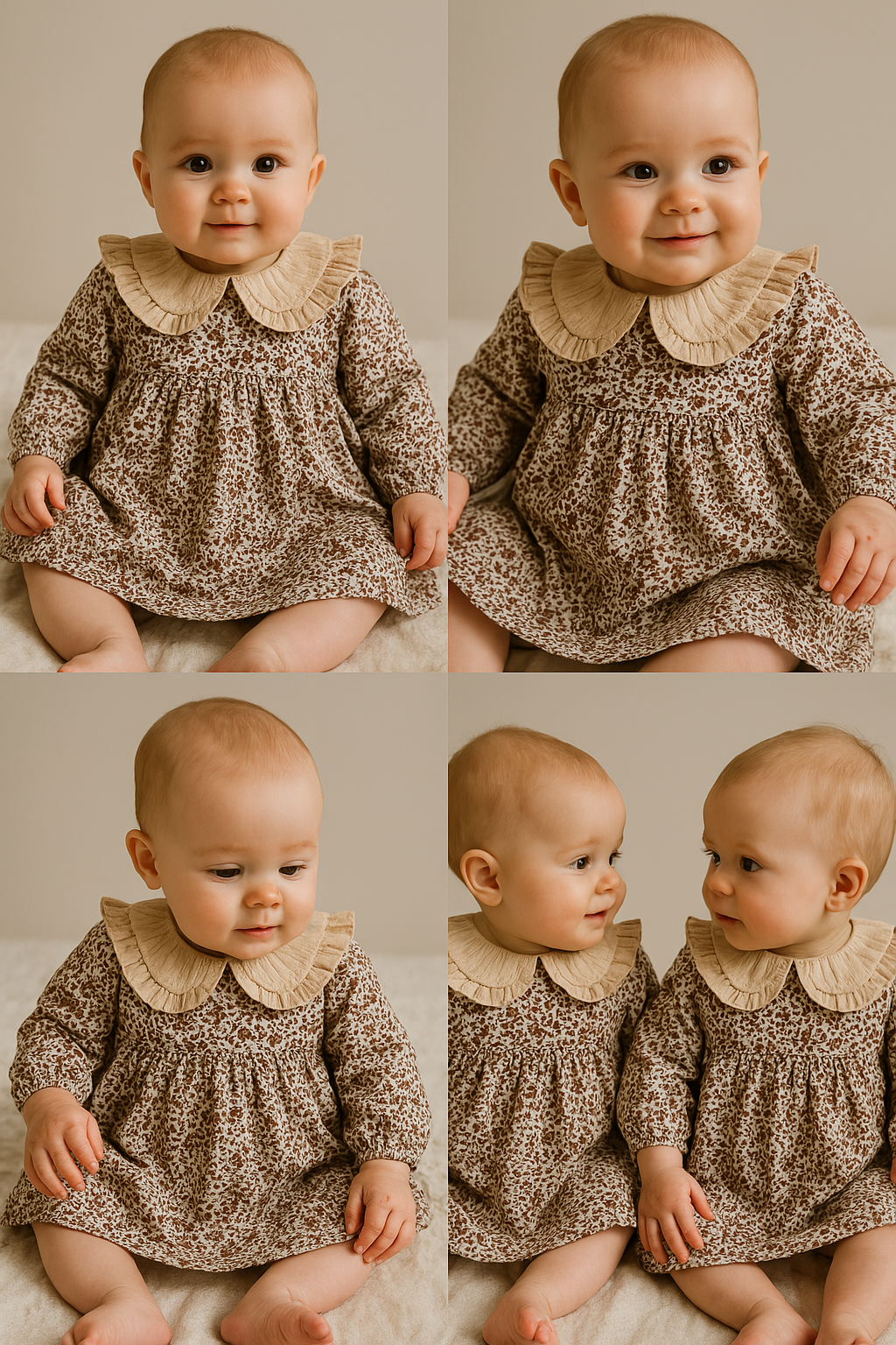 Cotton Socks – wholesale Klänning - Baby – Blommig klänning för baby 042