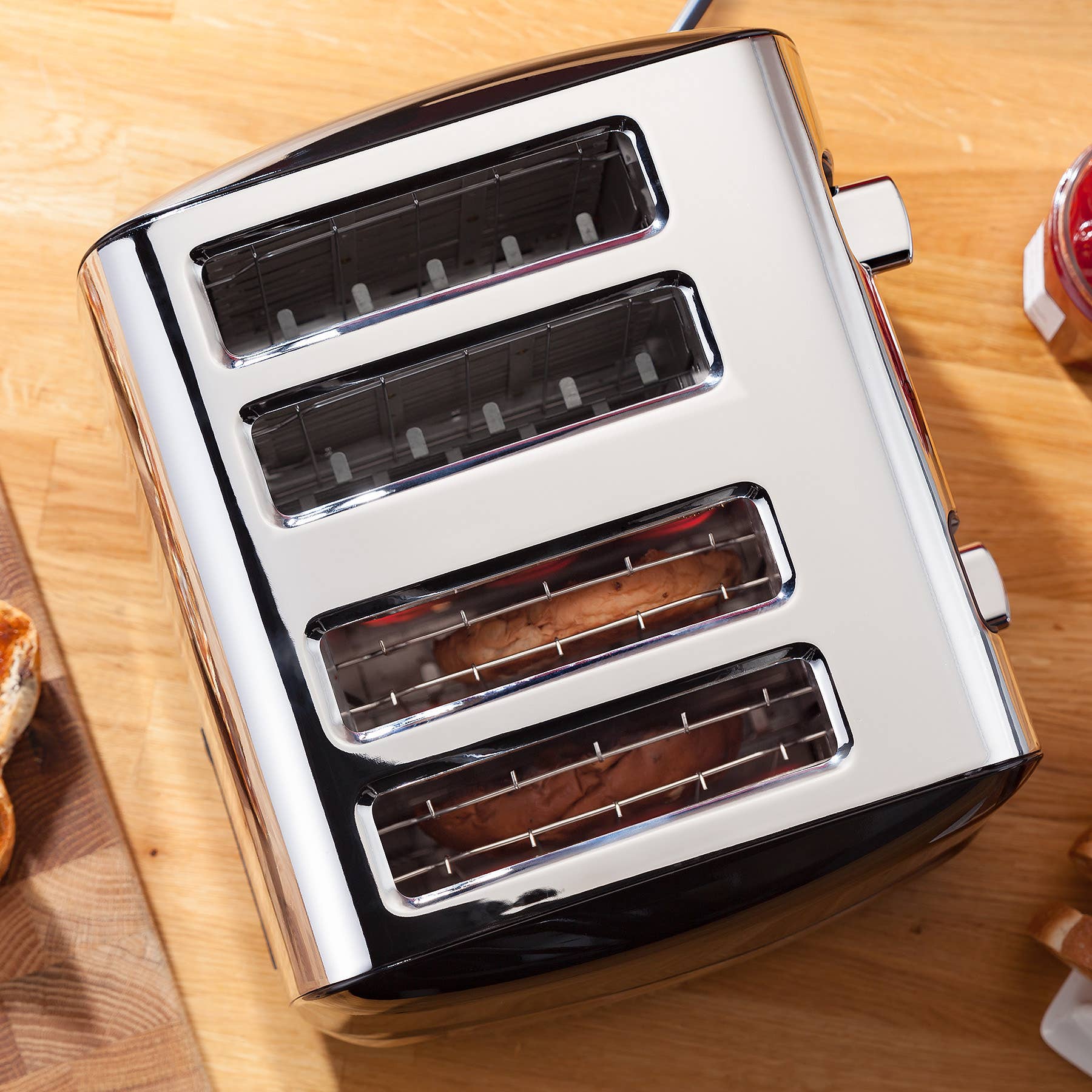 Judge UK – wholesale Toaster – Judge Electricals, 4 Slice Toaster - UK PLUG4