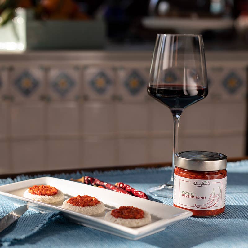 almasicily - Wholesale Hot Sauce - Hot Sicilian Chili Pepper Pate Jar 1 kg2