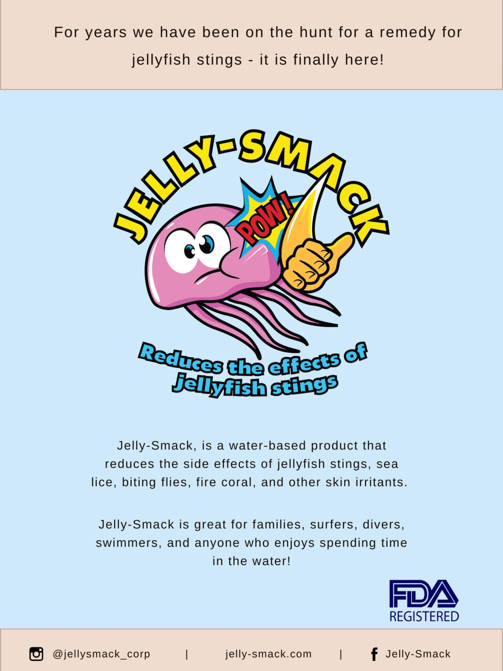 Jelly-Smack – wholesale Pain relief spray/cream – Jelly-Smack - Bite and Sting Treatment10