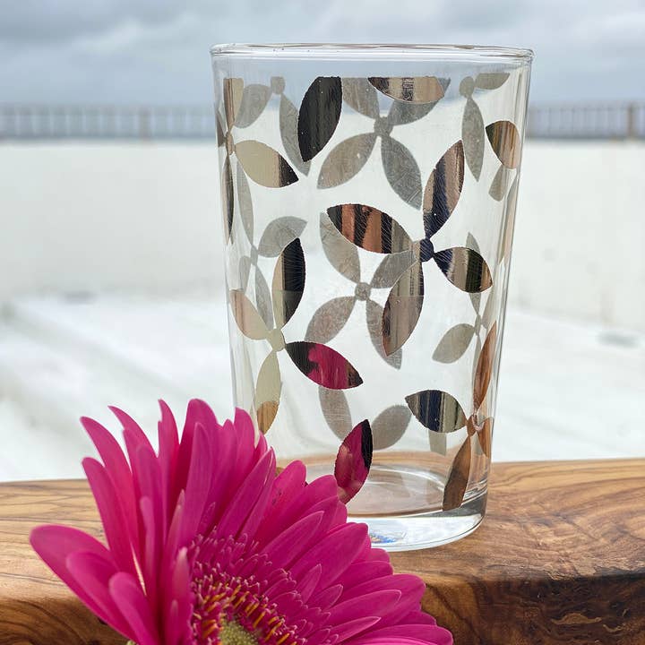 Scents and Feel - Venta al por mayor Taza de café/té - Juego de 6 vasos de té pintados, color transparente1