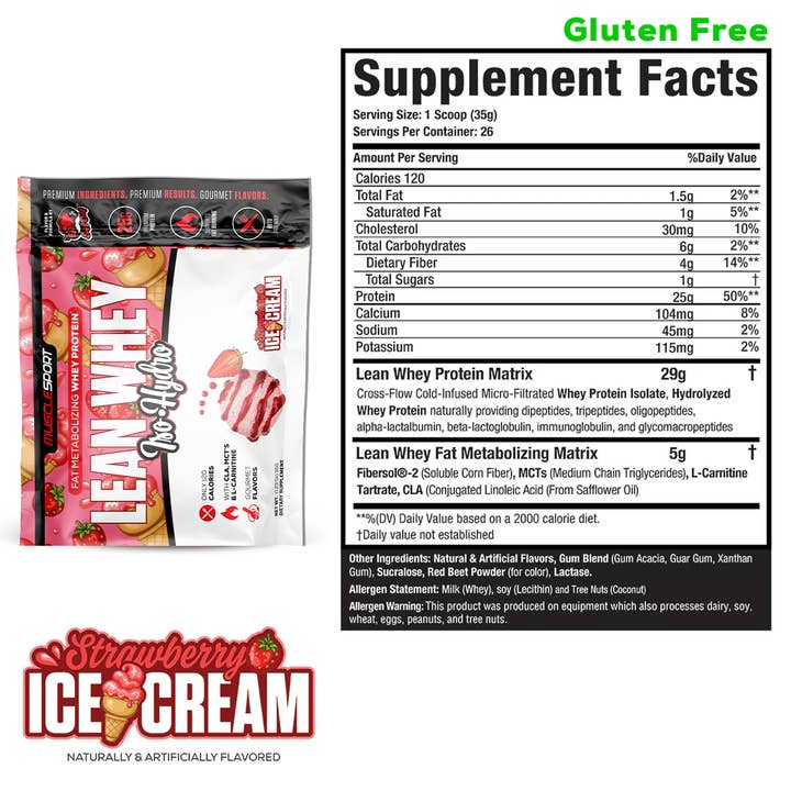 MuscleSport - Wholesale Protein/superfood powder - Lean Whey® Single Serve Packets6