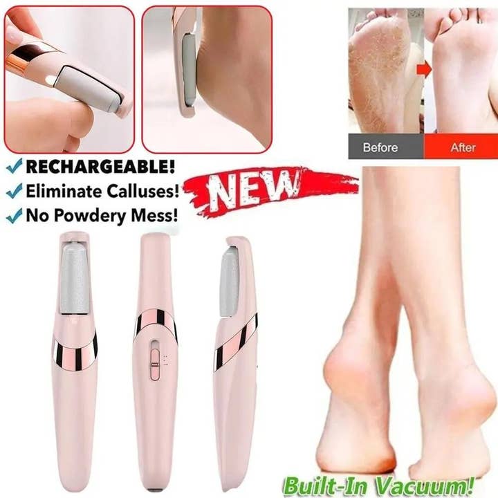 VIGOR - Wholesale Electronic skincare device - Foot Grinder Professional Electric Pedicure Tool USBRecharge8