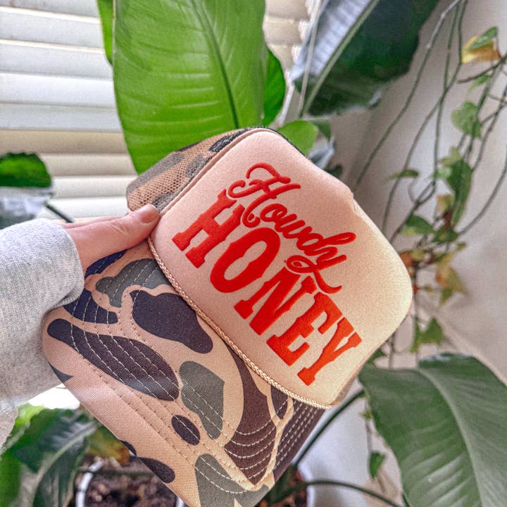 The Clandestine Underground - Wholesale Trucker Hat - Women's - Howdy Honey, Western Trucker Hat