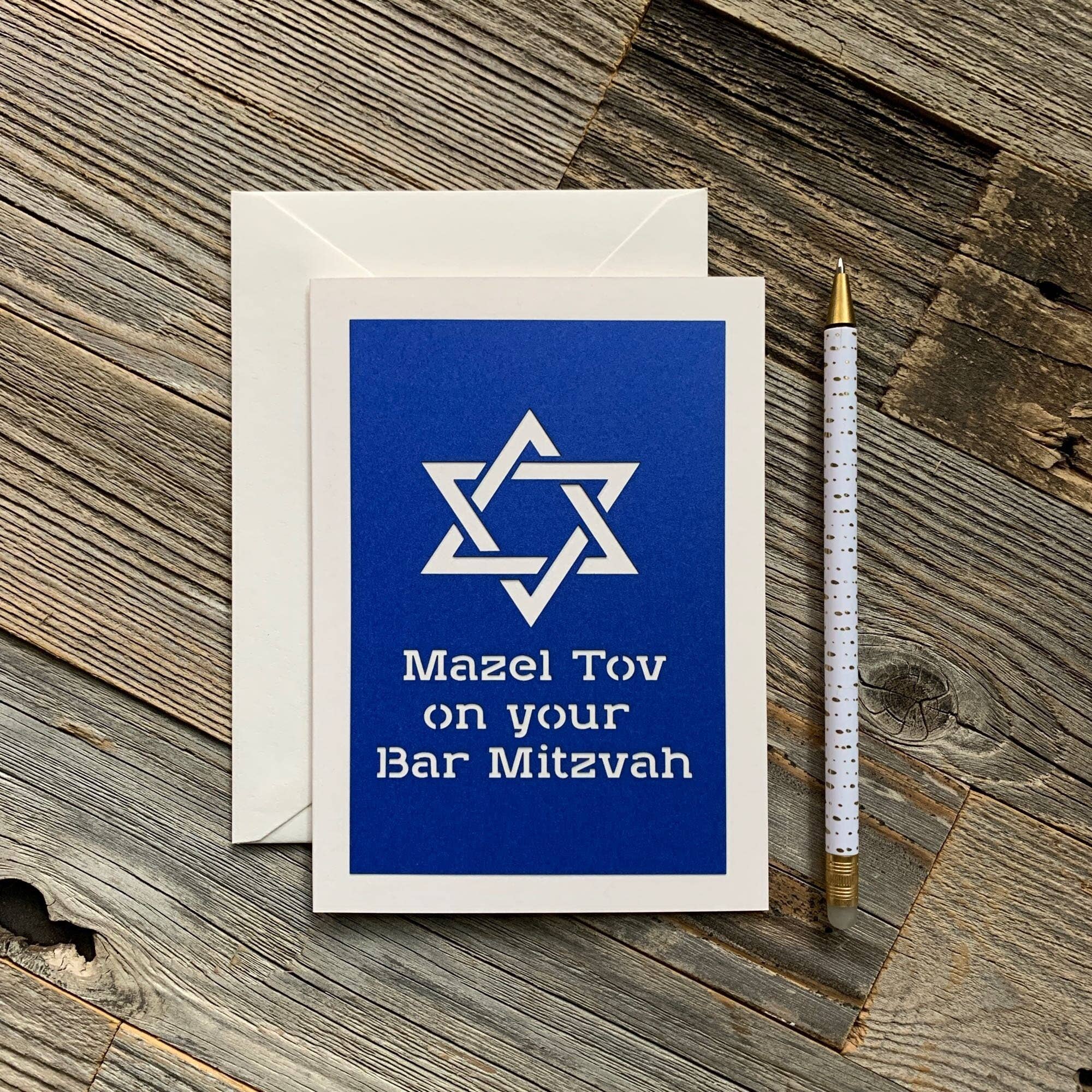 Louise Lauret - Wholesale Everyday Greeting Card - Mazel Tov on Your Bar Mitzvah, Bar Mitzvah Card8