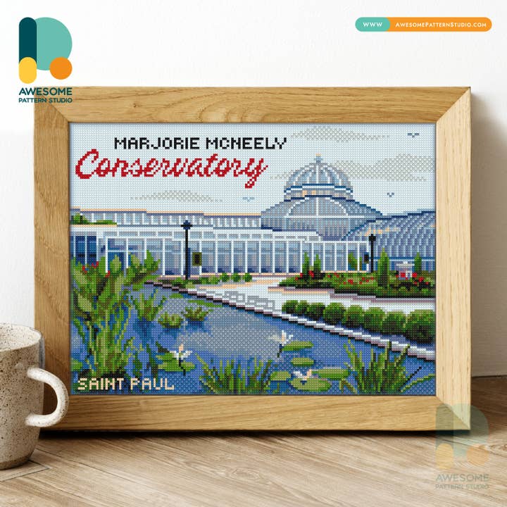 Marjorie McNeely Conservatory DS3073, Diamantmålning för wholesale av Awesome Pattern Studio