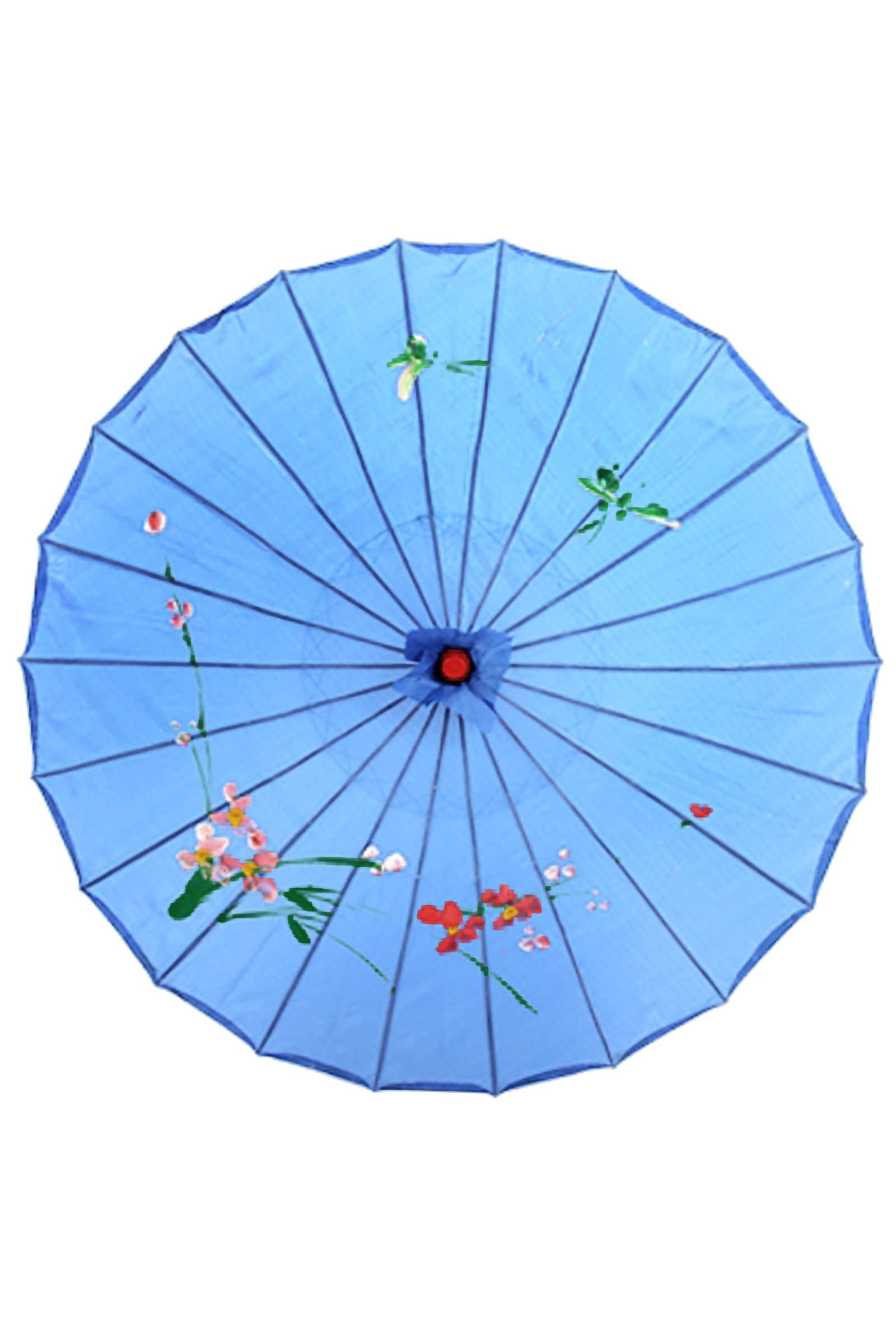 Assorted Traditional Floral Sunshade Oilpaper Umbrella for wholesale on Faire1