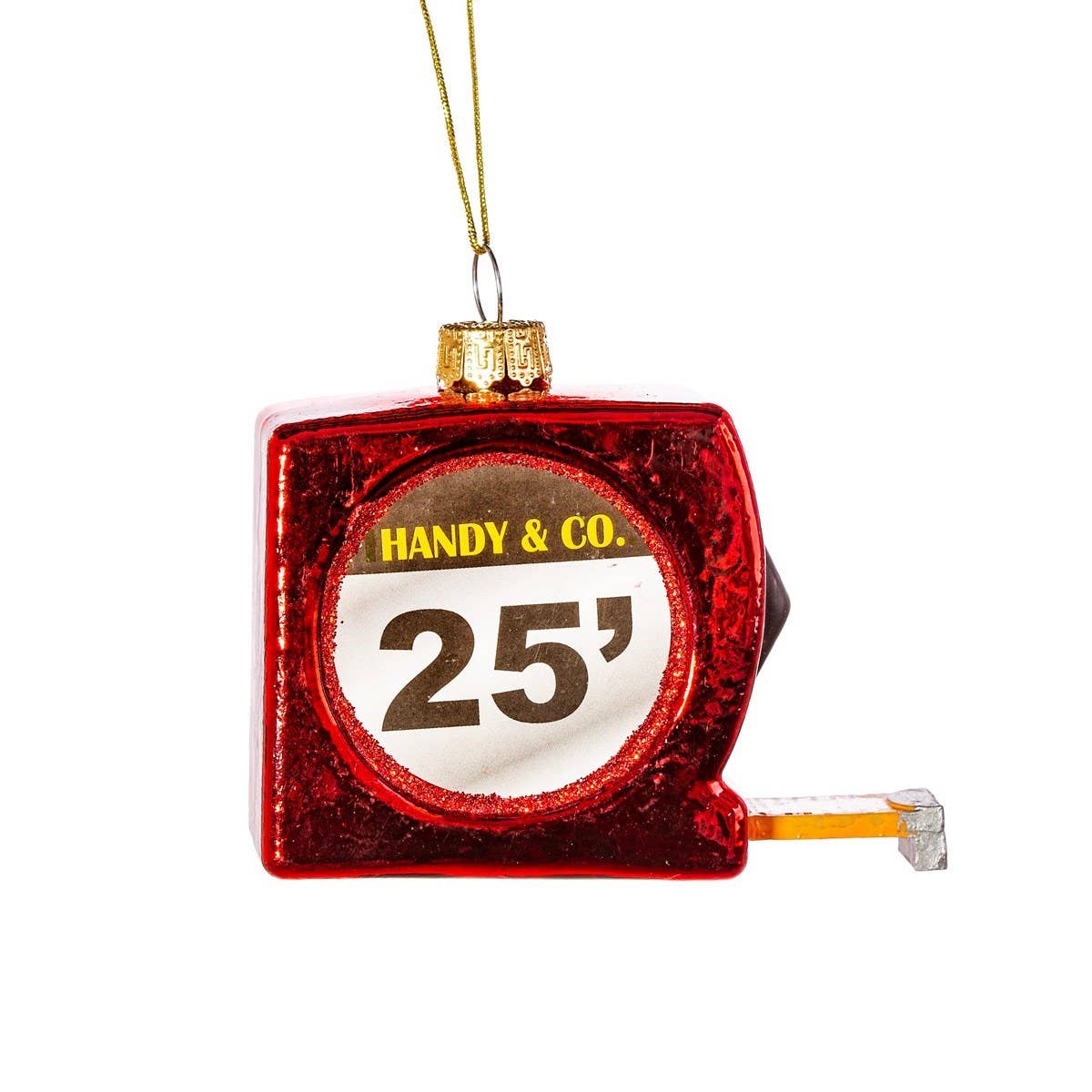 Sass and Belle – wholesale Christmas decoration – Tape Measure Shaped Bauble0