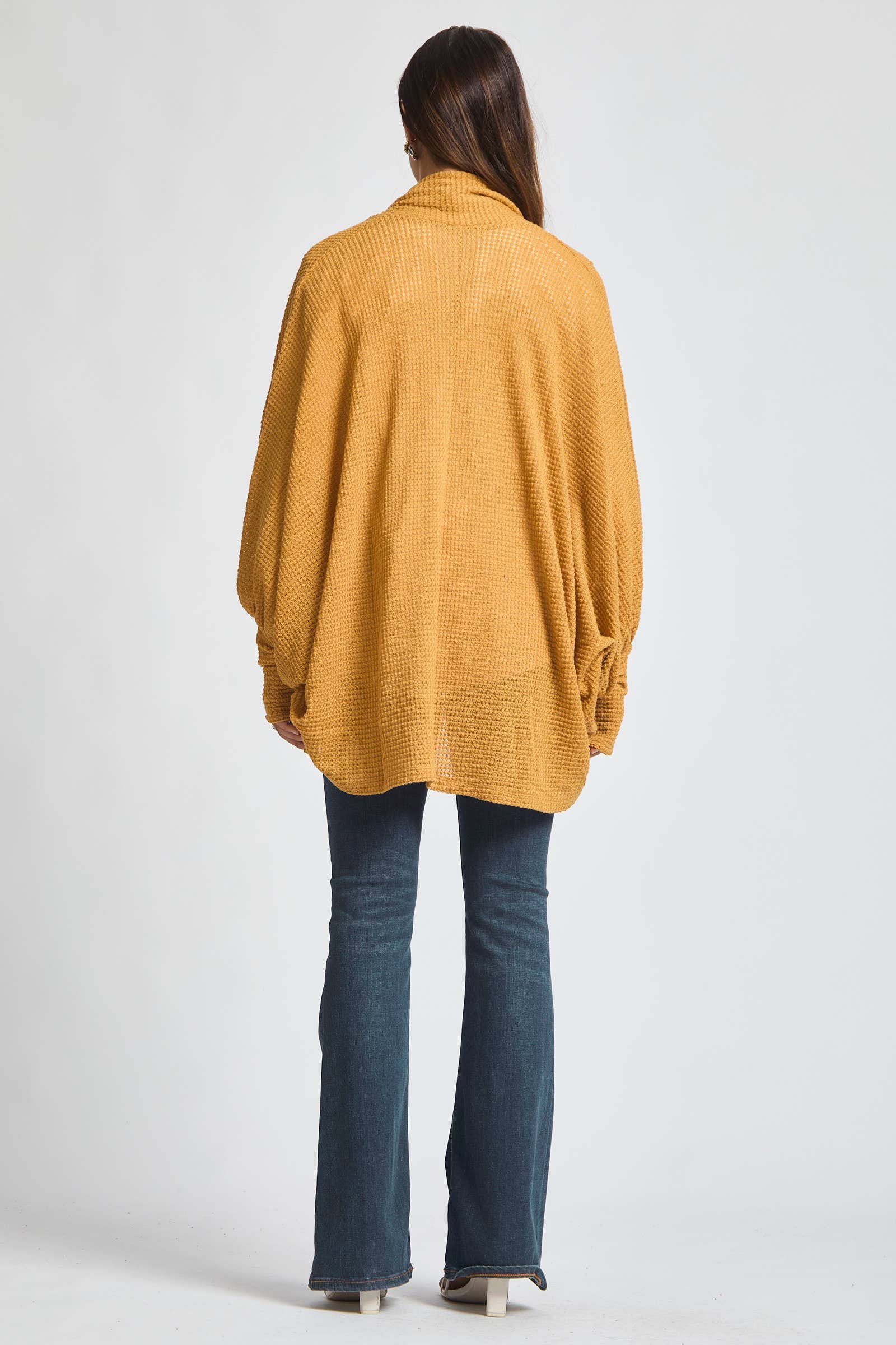 Dear Scarlett - Wholesale Cardigan - Women's - Crochet Knit Cardigan Batwing Sleeve8