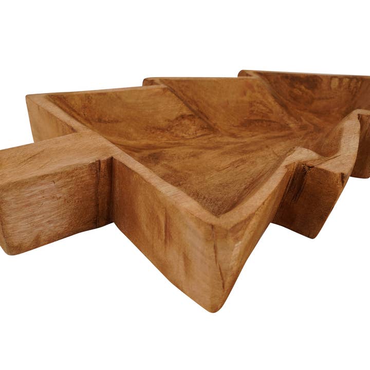 My Amigos Imports - Wholesale Decorative Plate/Dish/Bowl - Christmas Large Tree Dough Bowl-Home Decor #2-Wax-Large-$151