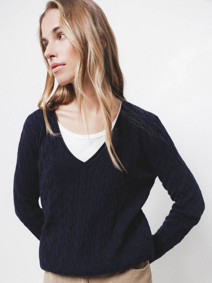 Structured Knit Sweater (437508-47) for wholesale by Lanidor