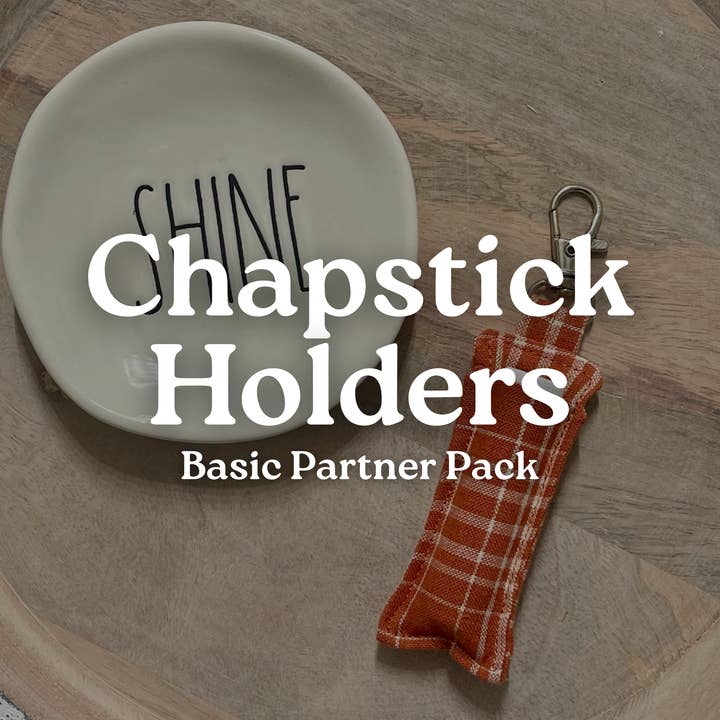 Basic Chapstick Holder Partner Pack (12 Units) for wholesale by Delilah & Co