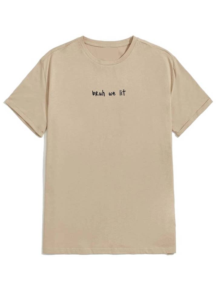 bruh we lit T-Shirt for wholesale by BRUH.®