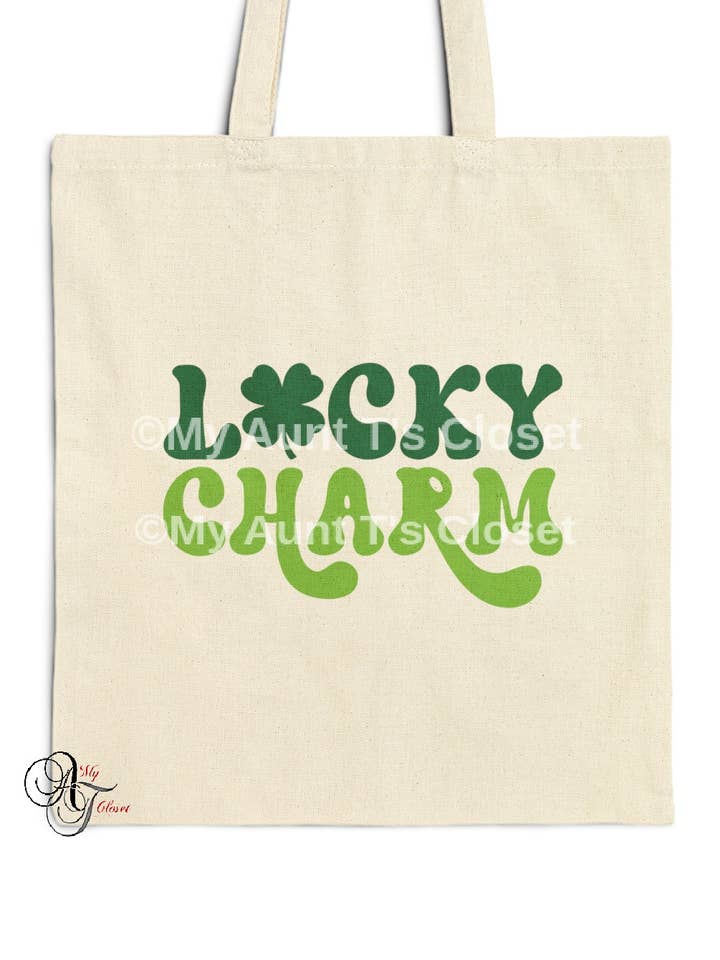 Lucky Charm - Tote Bag for wholesale by My Aunt T's Closet
