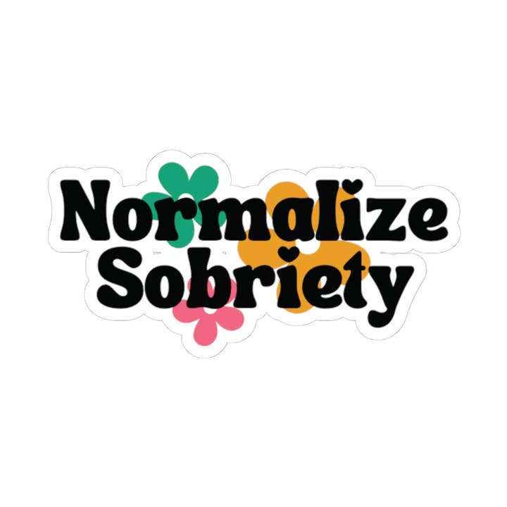 Normalize Sobriety Stickers for wholesale by Her Sober Mind