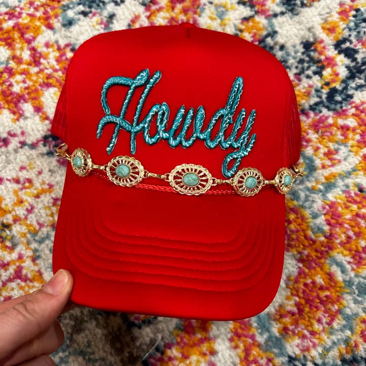 Howdy Trucker Hat | Western | Rodeo | Cowgirl Hat for wholesale by Vibes Hat Company