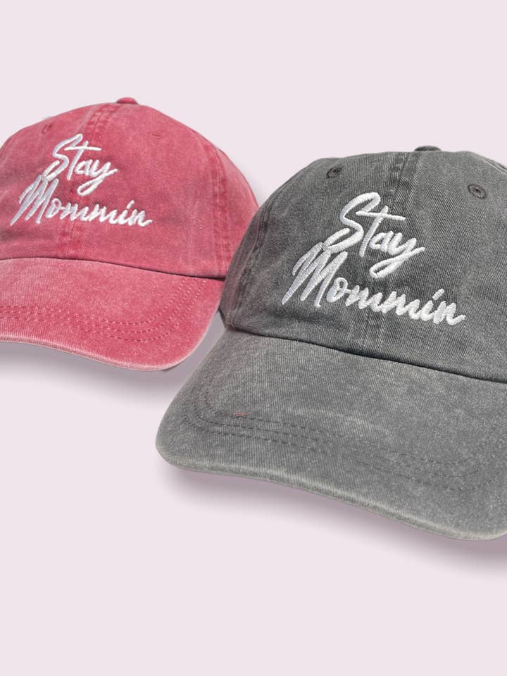 Stay Mommin Hat for wholesale by Honey & Rose Apparel