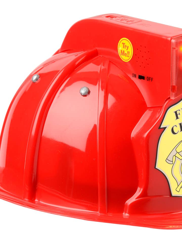 Jr. Fire Chief Helmet w/ Siren & Lights for wholesale by Aeromax Toys