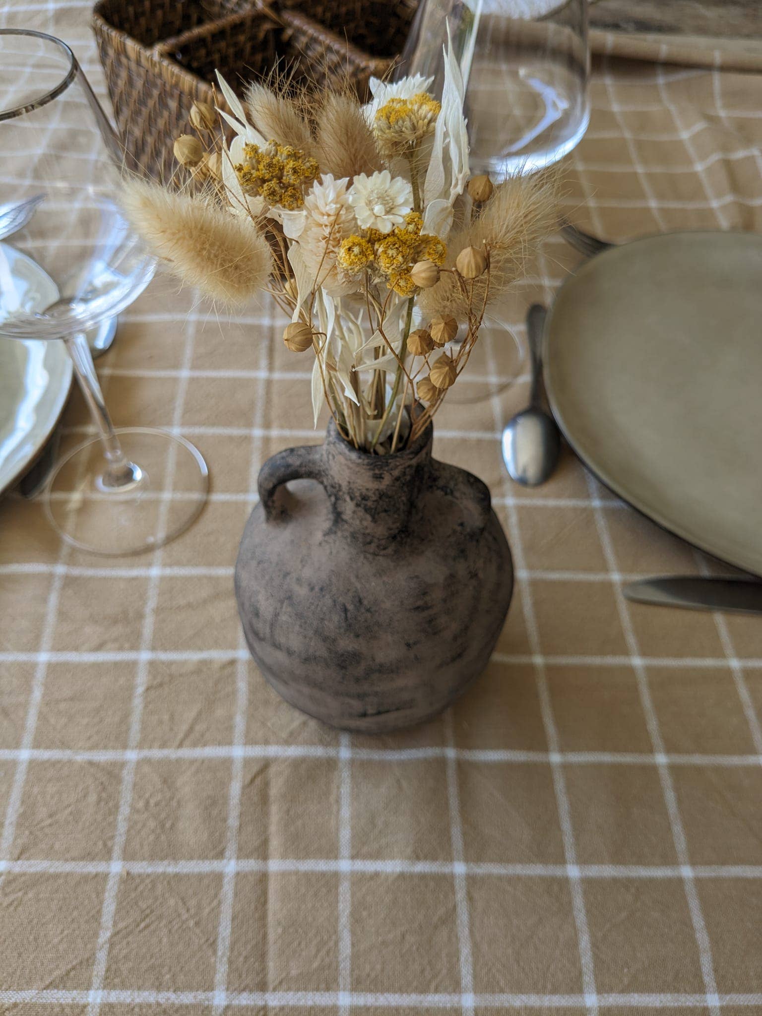 Maison Oline – wholesale Dried/pressed flowers – Sun Flower — Small bouquet of natural dried flowers2