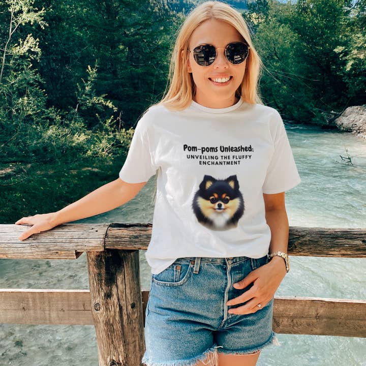 Fluff Pom Tee for wholesale by FunnyNikko