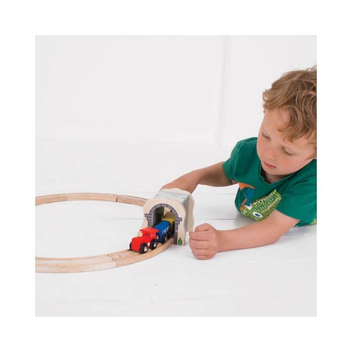 Gray Stone Tunnel for wholesale by Bigjigs Toys