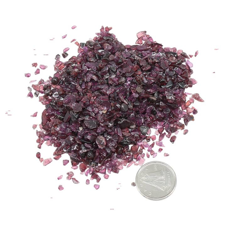 Arômes & Évasions - Wholesale Spiritual Stone/Crystal - Stone - Tumbled Chips - Garnet - 2 to 3mm1