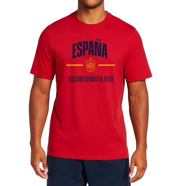 Spain Cotton T-Shirt - RFEF234CT for wholesale by Icon Sports