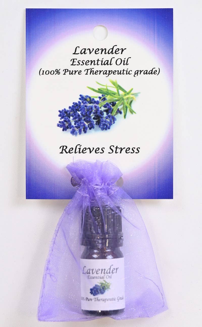 VPS Stones Inc. - Wholesale Essential Oil - Lavender Essential Oil with Beautiful Diffuser Flower 5ml1