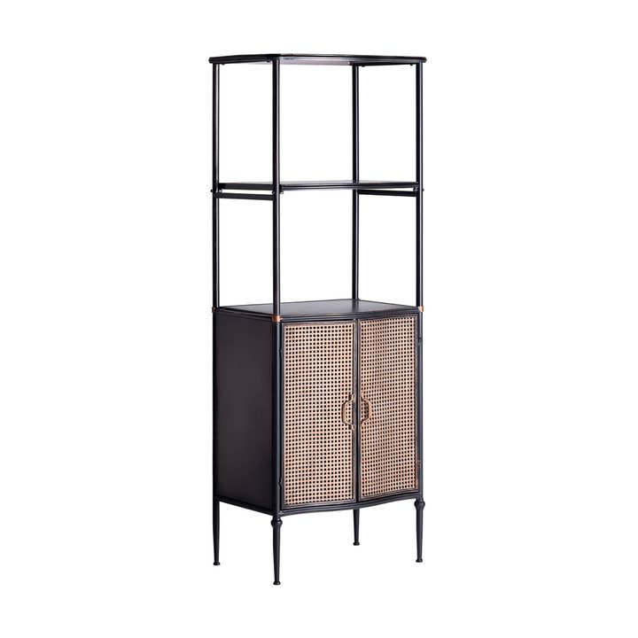 Estanteria Elstob, De Hierro, En Color Negro/Oro para venta al por mayor de Kodu