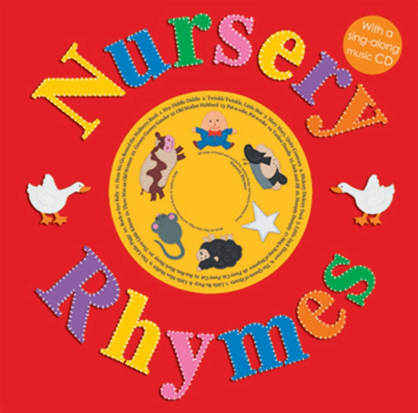 Macmillan Publishers - Wholesale Baby & Toddler Book (0-2) - Nursery Rhymes: With A Sing-Along Music Cd0