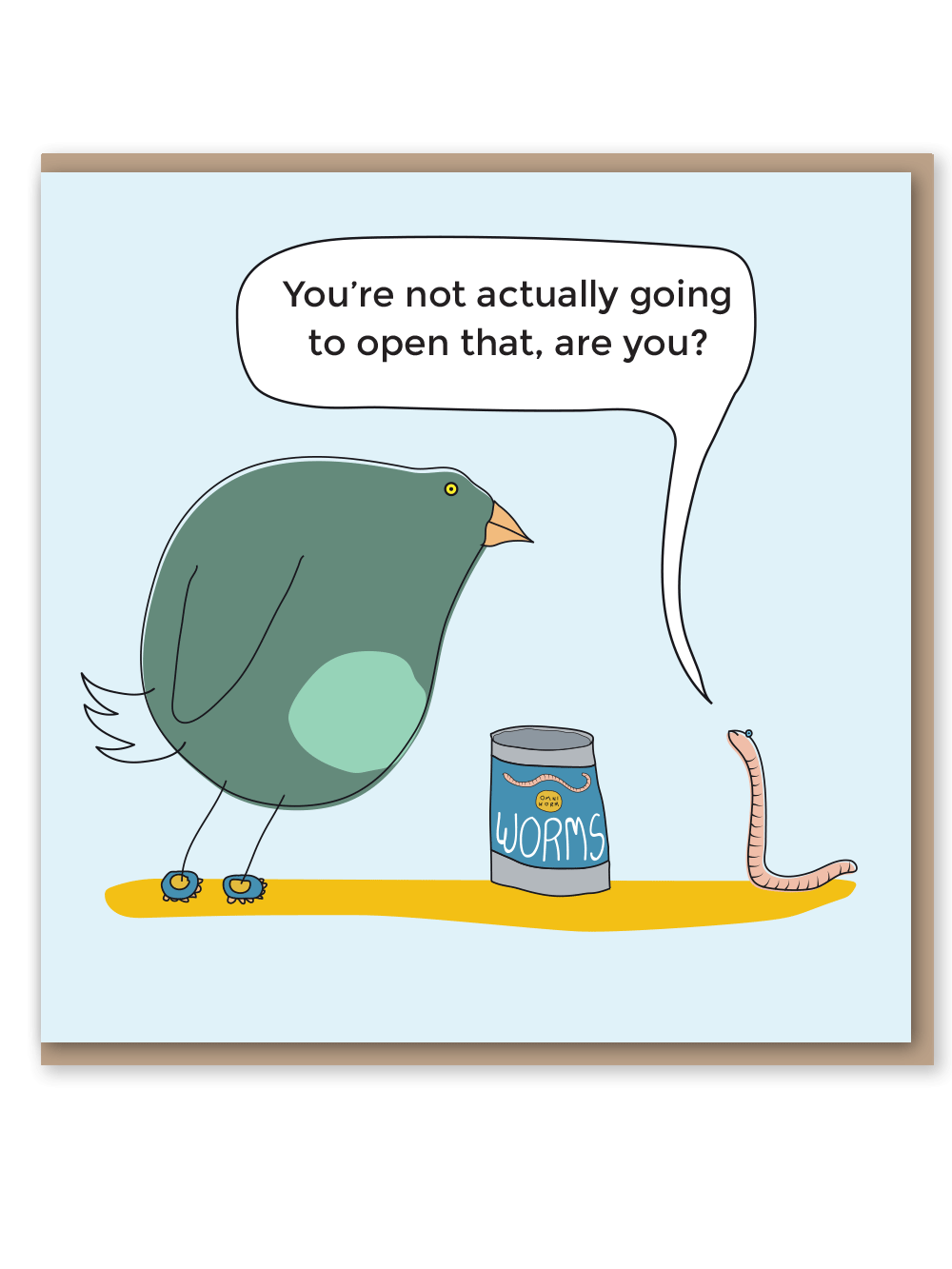 Objectables Publishing Limited – wholesale Everyday greeting card – Can of worms0
