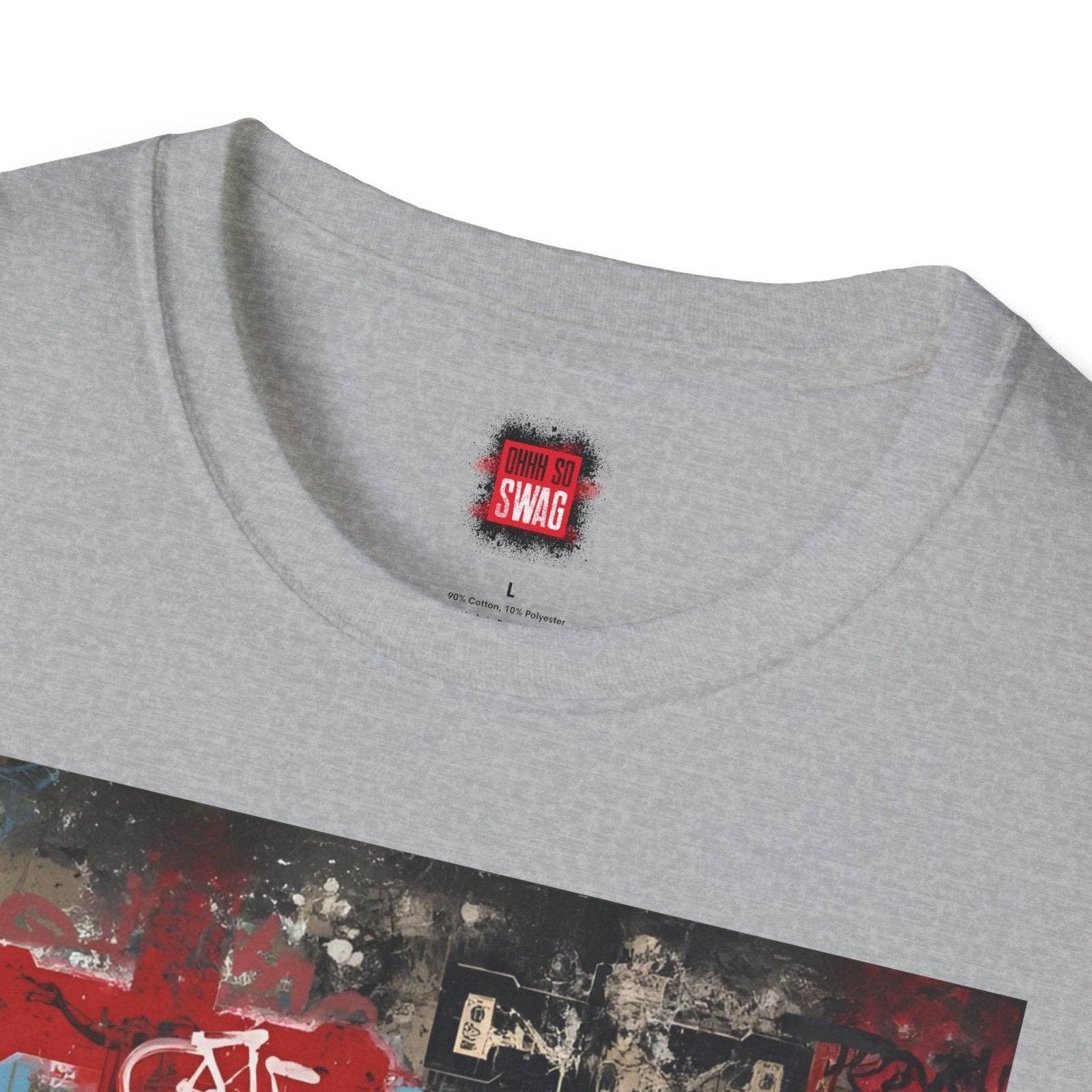 Ohhh So Swag - Wholesale Screen Printed T-Shirt - Unisex - Colour Faith-Inspired Graffiti Unisex Christian T-shirt | CA6