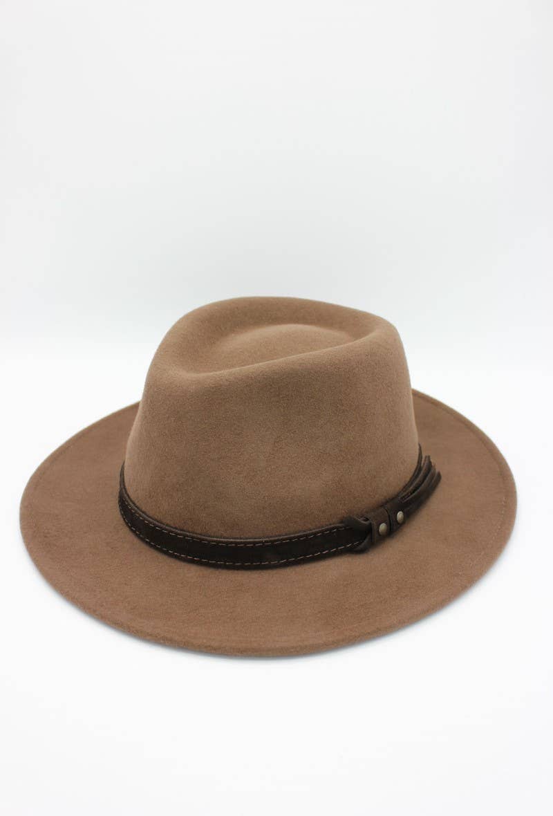 Hologramme Paris - Wholesale Fedora - Unisex - Waterproof wool Fedora hat with belt2
