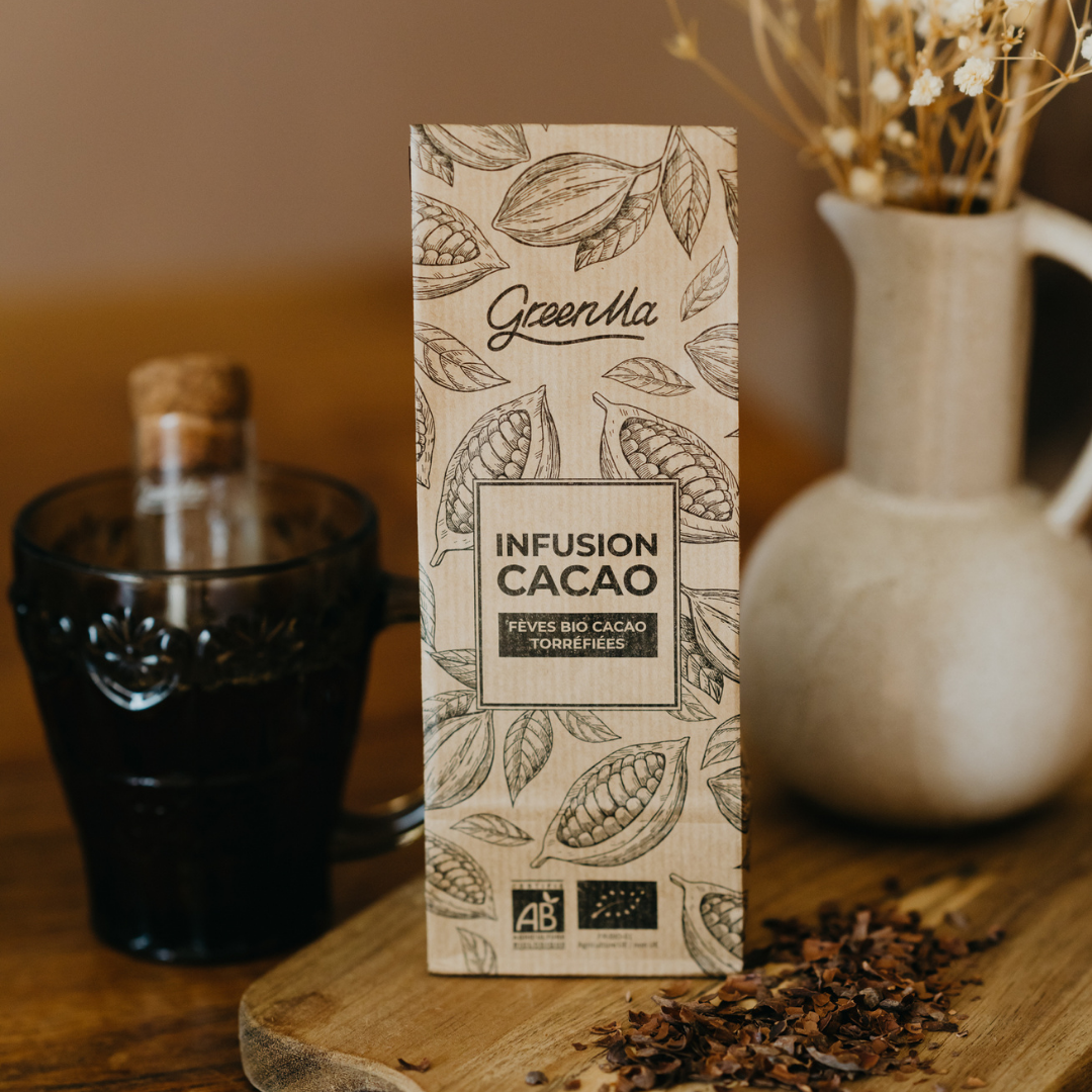 GreenMa - Wholesale Health/Detox Tea - COCOA INFUSION - Organic1