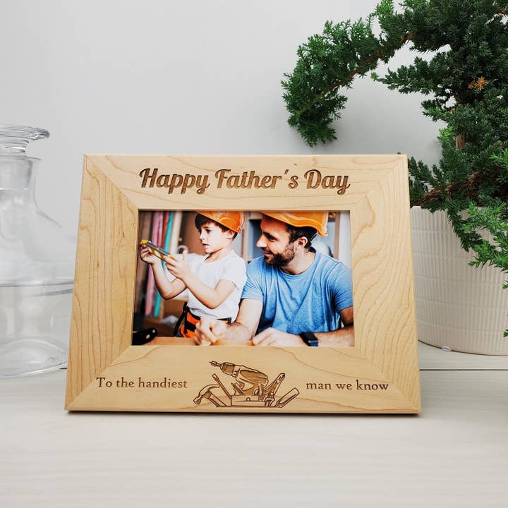Tool Set - Custom Engraved Picture Frame - 022 for wholesale by Headwall Creative