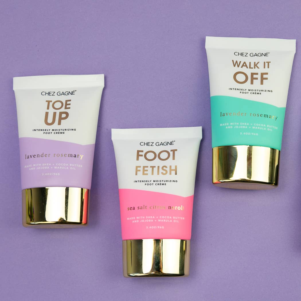 Chez Gagné - Wholesale Foot Cream - Toe Up - Clean + Foot Crème - Lavender - 3.4oz7