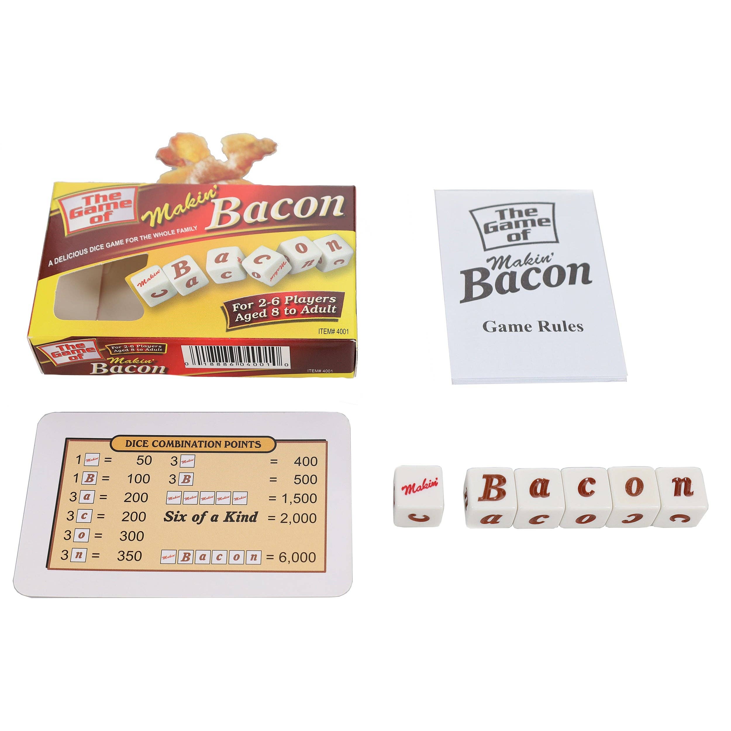 Wood Expressions – wholesale Tärning – Makin Bacon tärningsspel5