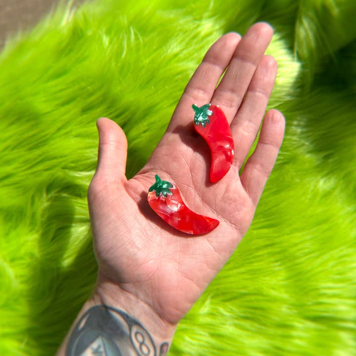 Peach Beast - Wholesale Hair Clip - Women's - Hot Pepper Hair Clips