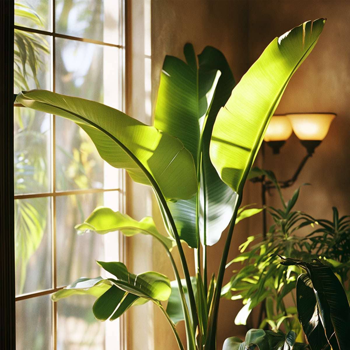 Oasis of Life - Wholesale Live Plant - Strelitzia Bird of Paradise – Strelitzia nicolai – Height 90–110cm – Ø21cm – Tropical houseplant with large green leaves – Exotic banana plant – Incl. 10L Pokon potting soil6