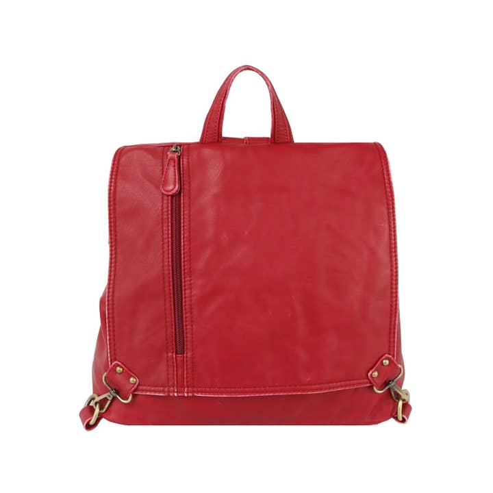 Handbag Factory Corp - Wholesale Backpack - Women's - Boxy Flap Backpack8