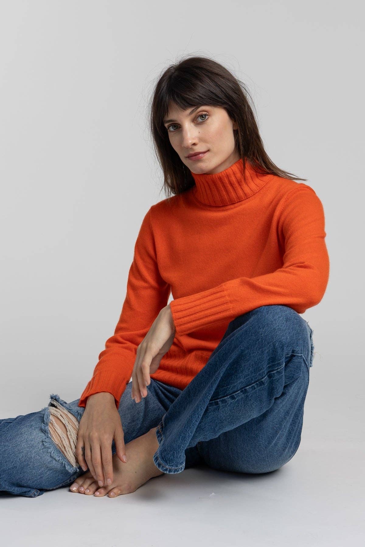QUINN – wholesale Pullovertröja - Dam – Lauren Cashmere Polotröja29