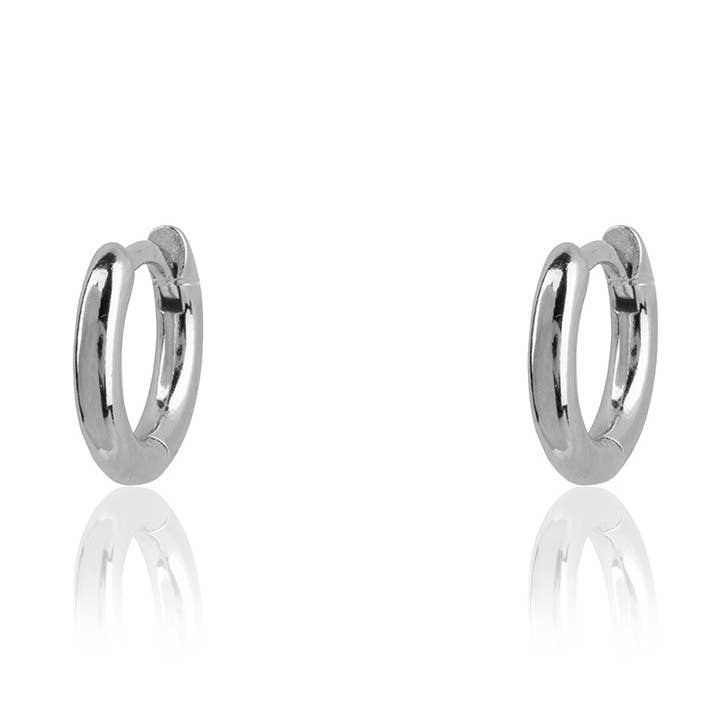 Pretty Basic | Brinco pequeno | Prata por atacado de AdornPay Jewellery