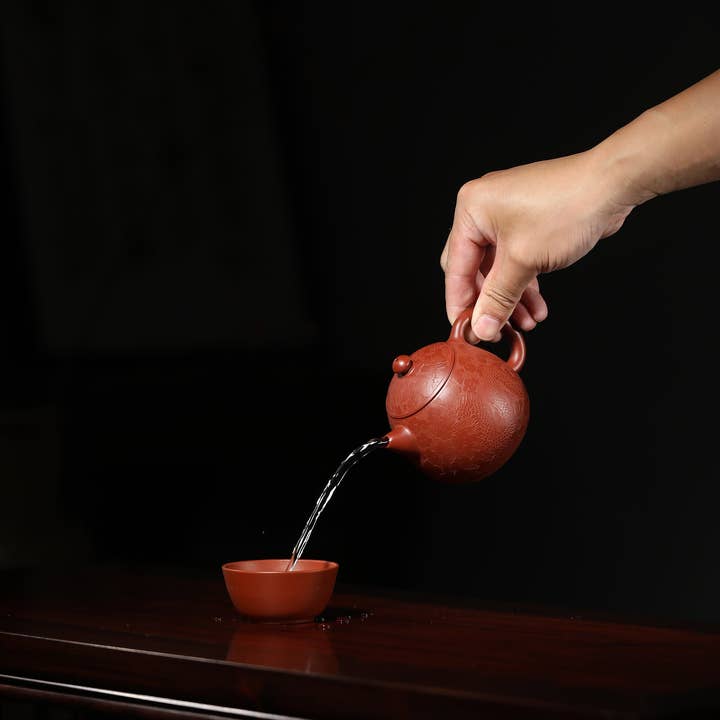 AnimeKuji - Wholesale Tea set - Gift from Forbidden City Zisha Teapot Set Longdan Style9